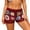 C-Brick Red217, variant on Swimsuit Cover Up For Women Crochet Shorts Bohemian Low Cut Hallow Out Flroal Pattern Hot Pants Summer Vacation Trendy Beachwear
