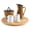 Pantry, variant on TB Home 10" Bamboo Lazy Susan Kitchen Turntable for Pantry Cabinet or Table