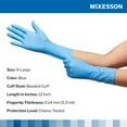 thumbnail image 2 of McKesson Confiderm Nitrile Exam Gloves, Powder-Free, Chemo Safe - Size XL, 100 Count, 1 Box, 2 of 9