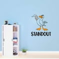 thumbnail image 3 of Standout Duck Seagull Bird Flock Duckie Farm Chicken Cow Horse Farmer Ranch Egg Fox Hen House Pig Sheep Holiday Gift Decorating Ideas Bedroom Wall Decal Sticker - Size: 27 In X 30 In, 3 of 5