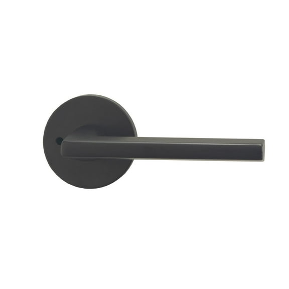 Bravura Hardware 936 Nashville Knob Passage Lockset with Modern Square Trim for Hallway/Closet, Chrome