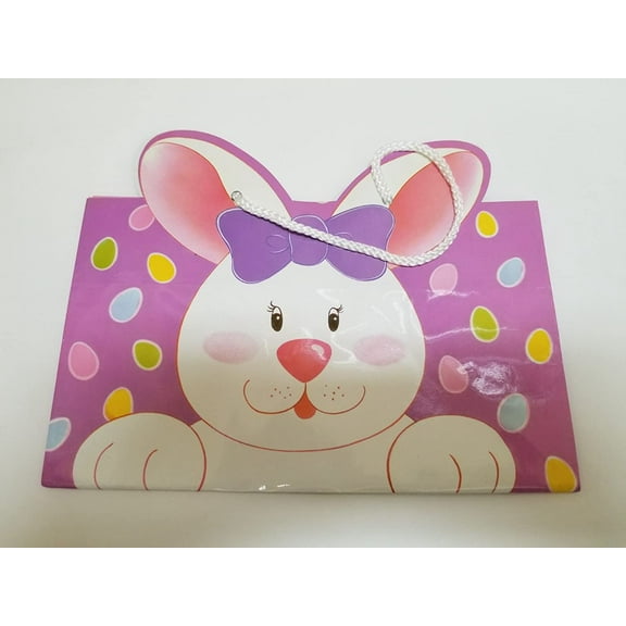 Amglo Bunny Rabbit Easter Spring 8” x 10” Holiday Gift Bag New