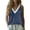 Navy, variant on XUNKUSGA Cotton Linen Tank Tops for Women Retro Lace Splice V-Neck Tunic Tank Tops Summer Trendy Casual Loose Fit Sleeveless Blouses for Women,Blue,S