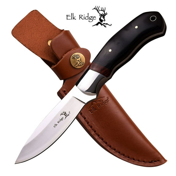 Fixed Blade Black Pakkawood