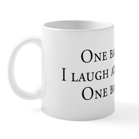 CafePress - Twins Mom I Laugh At Your One Baby! Mug - 11 oz Ceramic Mug - Novelty Coffee Tea Cup
