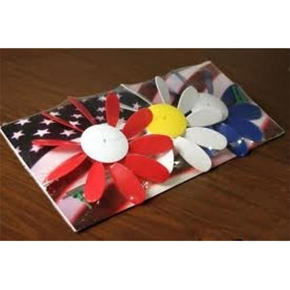 Beloit Plastics DAISY3PATRIOTIC Daisy spinning three pack Patriot - pack of 2