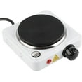 thumbnail image 1 of YISITIAN Mini Cuisinière Électrique, Plaque Chauffante Électrique, Cuisinière Simple Électrique, Plaque de Cuisson Adaptée pour Fondue Chinoise (standard US 110V, Type Drapeau Britannique) CJ919-30256, 1 of 9