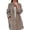 Coffee, variant on Long Sleeve Knit Oversized Cardigan Sweaters for Women Loose Lapel Solid Color Thick Cardigan Coats with Pockets