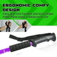thumbnail image 6 of Trekking Poles Hiking Sticks,Ultralight Aluminum Trekking Poles for Hiking,Collapsible Hiking Poles for Women Men(25"–53"),Purple, 6 of 7