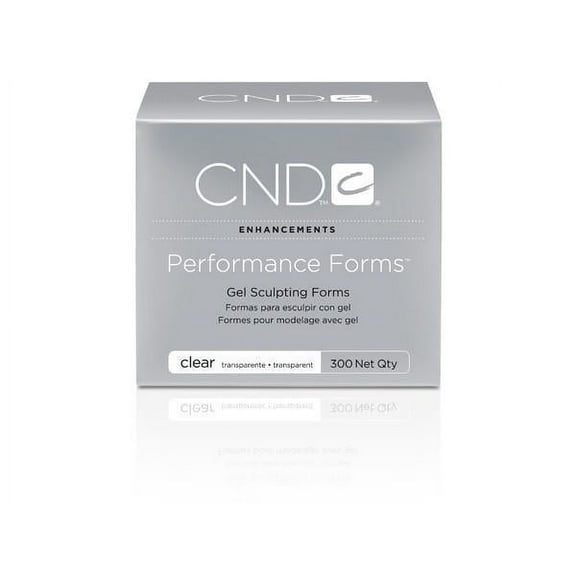CND - Performance Forms - Clear 300 Count