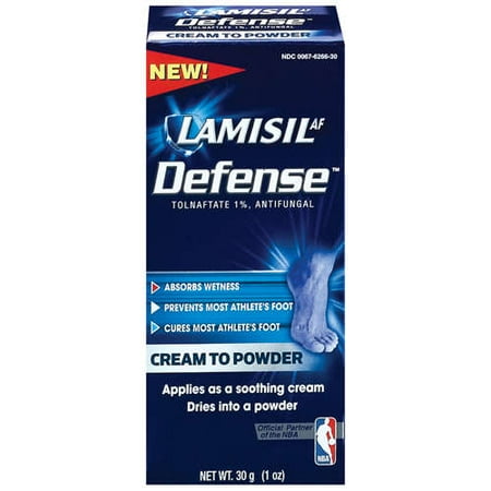 Lamisil: Defense Cream to Powder Athlete's Foot Antifungal, 1 oz