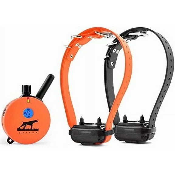 E‑Collar UL‑1202 2‑Dog Upland Remote Trainer – 1 Mile Hunting/Training - Expandable to 2-Dog System