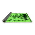 thumbnail image 2 of Ahgly Company Indoor Rectangle Abstract Green Modern Area Rugs, 8' x 10', 2 of 4