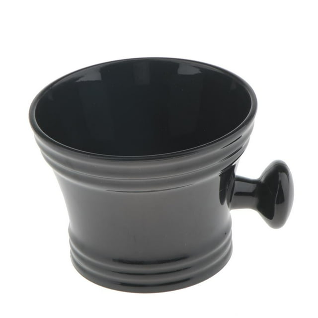 1 Pieza de Plástico para Hombre, Taza de Brocha de Afeitar, Cuenco, Barbero, Barba, Afeitado, Jabón, Taza, Negro Salvador Dali Taza del jabón del afeitado del pelo Cuenco