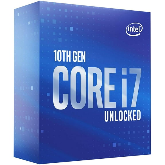 Procesador INTEL Core I7 10700K 5.1 GHz Octa Core 1200 BX8070110700K negro