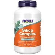 NOW Supplements, Silica Complex with Horsetail Extract, Structural Support, 180 Tablets