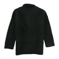 thumbnail image 2 of American Eagle Womens Solid Sweatshirt, Black, Small, 2 of 2