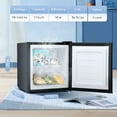 thumbnail image 5 of KNDKO Upright Freezer, 1.2cu.ft Compact Freezer with Adjustable Thermostat & Removable Shelves, Stand Up Freezer for Home/Office/Dorm, Black, 5 of 6