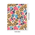 thumbnail image 2 of Crystal Paste 10.4×7.8in Good Viscosity, Bright Color And Eye-Catching Easy To Distinguish For Glass Metal Plastic Leopard Print Pattern Rainbow_1, 2 of 8