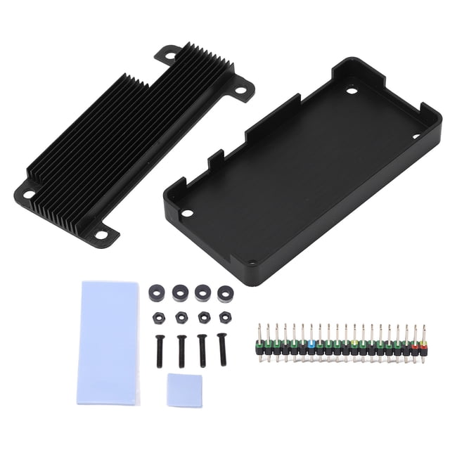 Carcasa protectora para Raspberry Pi, carcasa de disipador de calor de aleación de aluminio Carcasa de disipador de calor de refrigeración pasiva para Raspberry Pi Valor excepcional