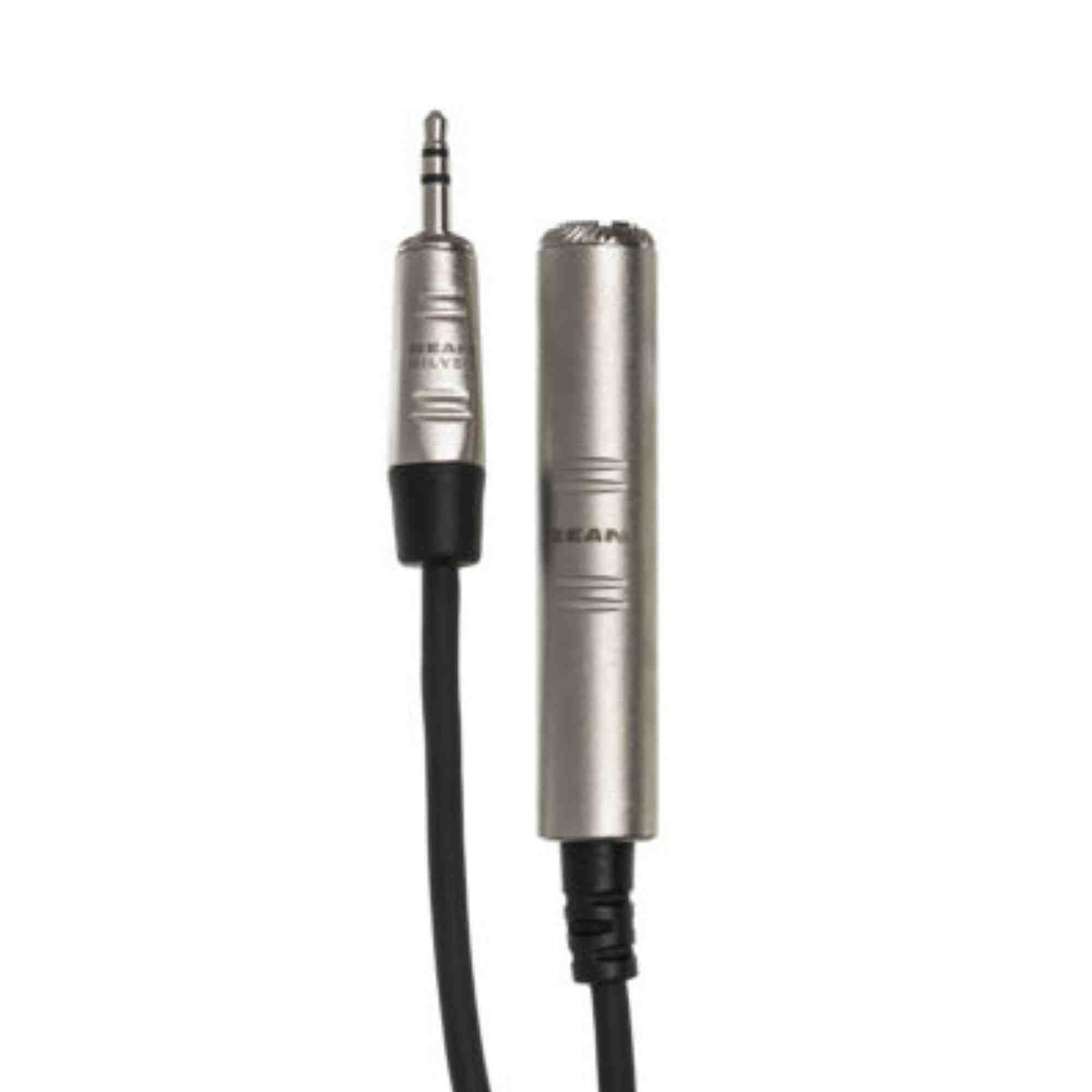 Hosa HXSM-010 Pro Headphone Adaptor Cable REAN 1/4 in TRS to 3.5 mm TRS 10 ft
