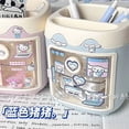 thumbnail image 4 of Hello Kitty Kuromi-portalápices Kawaii, caja de almacenamiento de papelería de escritorio, My Melody, Cinnamoroll, pegatina, pincel de maquillaje, regalo para niñas, 4 of 4