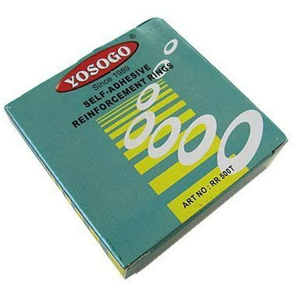 6 Boîtes x 500 Paquets Anneau/cercle de Renforcement Auto-Adhésif