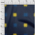 thumbnail image 1 of oneOone Polyester Lycra Fabric Small Motif Ikat Print Fabric By Yard 56 Inch Wide, 1 of 4