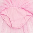 thumbnail image 3 of Toddler & Little Girls' Ballet Leotard Dress - Ruffle Sleeves, Shiny Tutu Skirt - Ballerina Stage Outfit, 3 of 6
