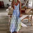 thumbnail image 4 of Haunted Mansion Watercolor Sleeveless Dress Loose Women's Dress Dresses Luxury Evening Dresses, 4 of 9
