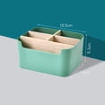 thumbnail image 2 of unbranded Organizador De Escritorio Verde Con Compartimentos Para Almacenamiento Y, 2 of 8