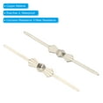 thumbnail image 4 of Uxcell 40mm/1.6" Length Chandelier Connector Clip Chandelier Bowtie Pin Silver 100 Pack, 4 of 6