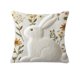 thumbnail image 2 of Decoraciones de Pascua, funda de cojín con conejos bordados con temática de Pascua, funda de almohada suave para sofás y sillas, ideal para decorar sofás y dormitorios de Pascua, funda de almohada de, 2 of 6