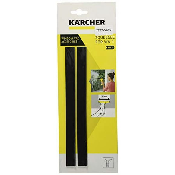Karcher WV 1 Lames de Fenêtre de Remplacement, Noires