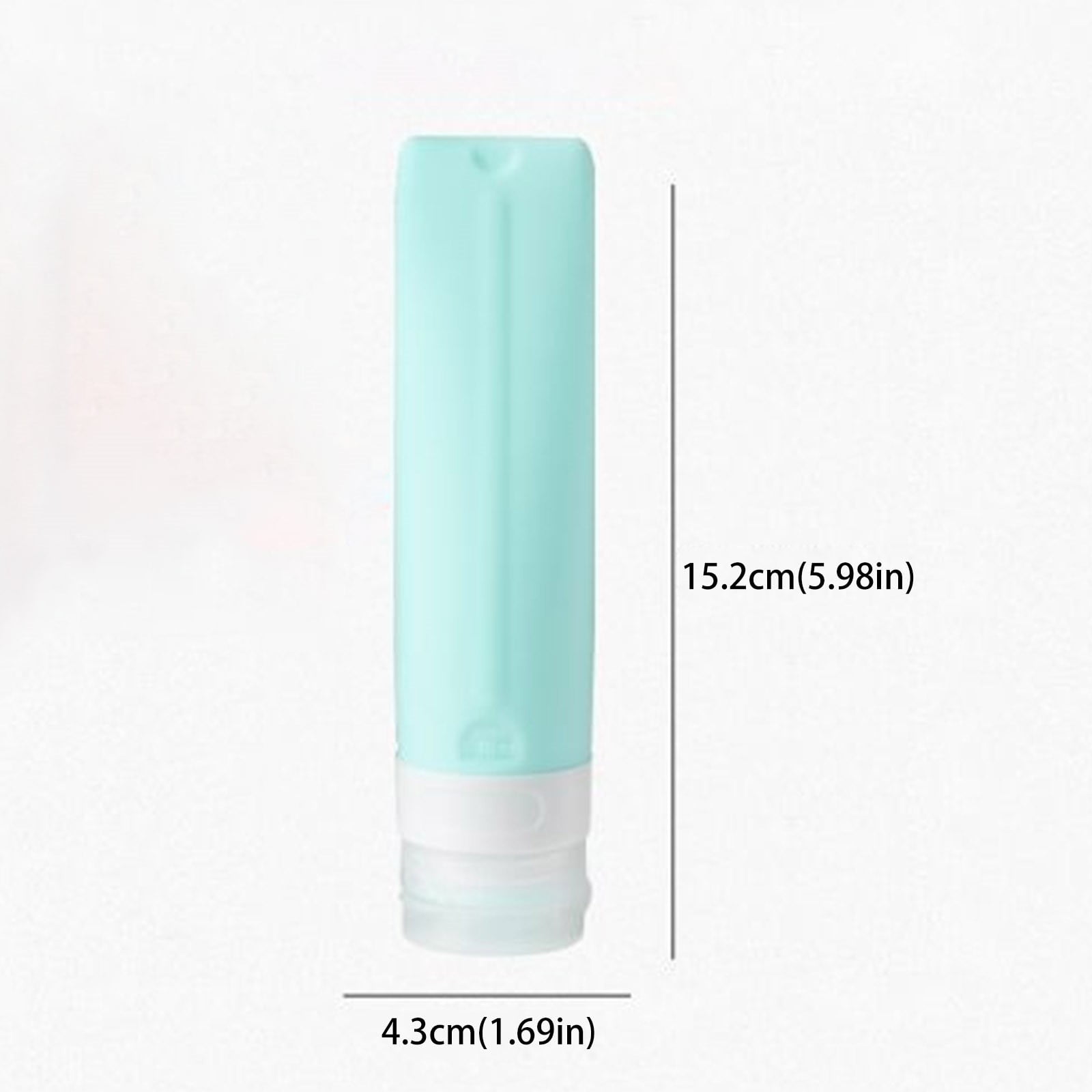Travel Shampoo Container Empty Bottles for Shampoo And Conditioner Travel Size Toiletries Containers Small Silicone Bottles for Hand 2oz Shampoo And Conditioner Holder Travel Toiletries Containers