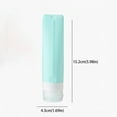 thumbnail image 3 of Caeoweyjj Silicone Travel Split Bottle Set Flat Style Cosmetic Storage Hand 4 Bottle Travel Shampoo And Conditioner Bottles Large Travel Shampoo Container Bottles Mini Travel Bottles Kids Bottles, 3 of 6