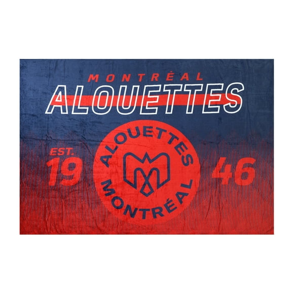 CFL Montreal Alouettes Family Blanket, 62" x 90"