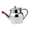 thumbnail image 2 of Botella dispensadora de aceite de acero inoxidable, recipiente para vinagre, contenedor de almacenamiento de aceite con fino 1500 ml, 2 of 9
