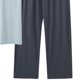 thumbnail image 4 of Ceisia Men's Plus Size Loose Fit Modal Cotton Crew Neck T-Shirt & Long Pants Set - Breathable Soft Casual Two-Piece Loungewear Gifts, 4 of 5