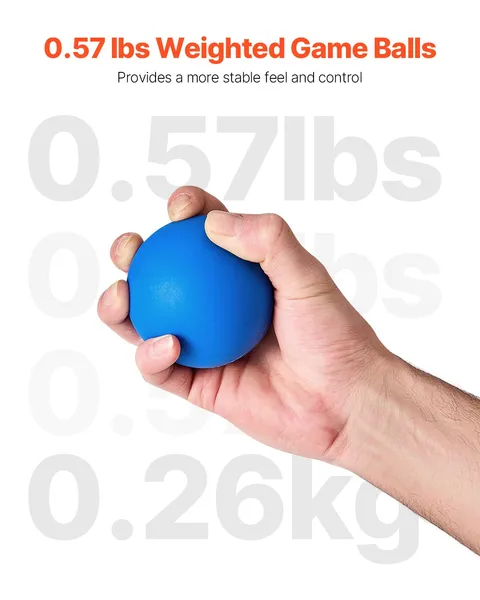 Skeeball Arcade Replacement Balls 4 Pack for Family Game Rooms and Outdoor Tossing Games
