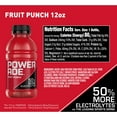 thumbnail image 5 of POWERADE Fruit Punch Electrolyte Sports Drink, 12 fl oz, 8 Pack Bottles, 5 of 10