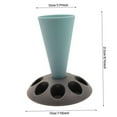 thumbnail image 3 of Cqxid Desktop Ornament Under $5 Piping Bag Stand Tool Stand Holder Tool Bag Holder Piping Bag Holder With 8 Slots Nozzles Holder Plastic Bag Stand For Kit B, 3 of 8