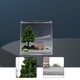 thumbnail image 5 of Vitrina para figuras en miniatura a escala 1/64, a prueba de polvo, micropaisaje, decoración, utilería fotográfica Árbol, 5 of 8