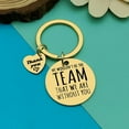 thumbnail image 4 of Thank You Gift Keychain for Team Leader Coworker Appreciation Jewelry Employee Anniversary Going Away Retirement Gift, 4 of 11