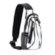 thumbnail image 2 of Bolsa transparente de PVC para el pecho, bolsa transparente para estadio, mochila con correa ajustable para el hombro, bolsa transparente para ,, 2 of 9