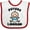 White and Red, variant on Inktastic Future Lineman in Training Baby Boys Baby Bib