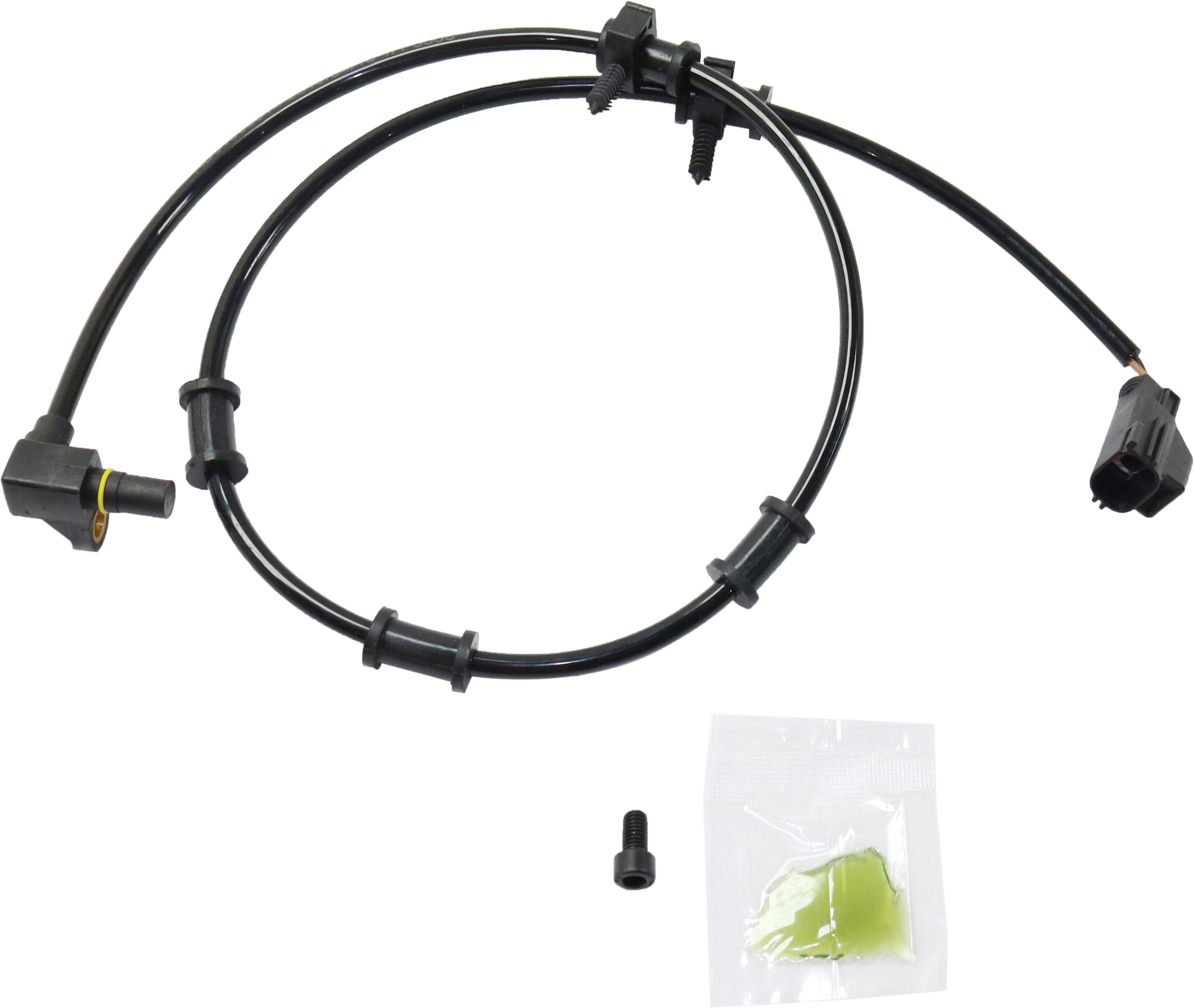 ABS Speed Sensor Compatible with 2003-2005 Dodge Ram 2500 2003-2005 Dodge Ram 3500 Front, Driver or Passenger Side 8 Cyl 5.7L Female Connector Blade type 2-Prong Terminal