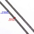 thumbnail image 2 of Correas de repuesto Model Worker Iron, cadena plana, color negro, 2 of 4