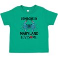 thumbnail image 3 of Inktastic Someone in Maryland Loves Me Crab Boys or Girls Baby T-Shirt, 3 of 5