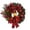 A2, variant on Bdday 2024 Large Christmas Wreaths For Front Door Artificial Lighted Christmas Wreath With Bow Ribbon Red Christmas Front Door Wreath With Christmas Ball Christmas